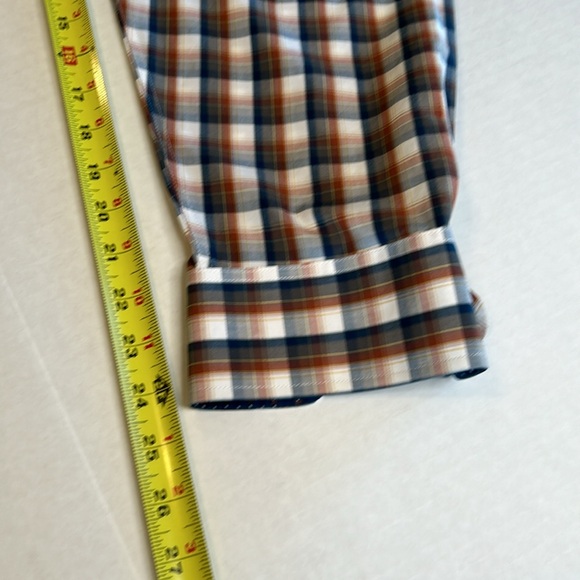 Ariat Scout Wrinkle Free Button-up Brown Plaid Western Cowboy Shirt. Size XXL - Picture 12 of 12